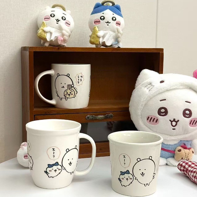 Coffee Tea Jokes - Anime Chiikawa Joke Bear Ceramic Mug