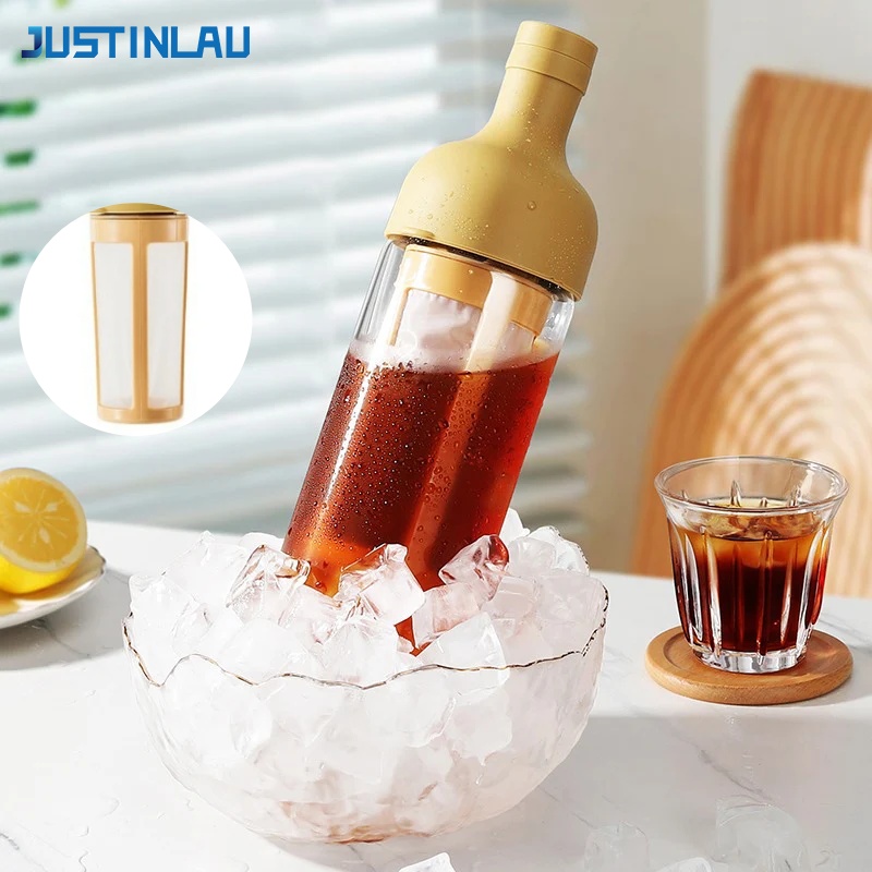 Tea Coffee Pot Set - JUSTINLAU 1L Cold Brew Coffee Pitcher