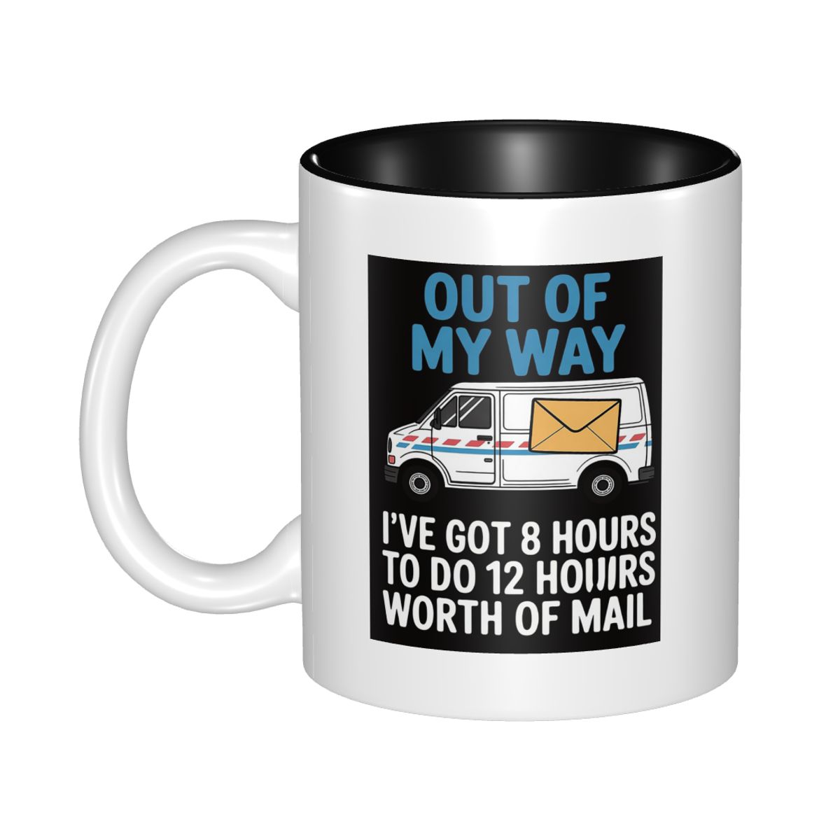 Coffee Tea Jokes - Postal Worker Joke For Delivery Driver,