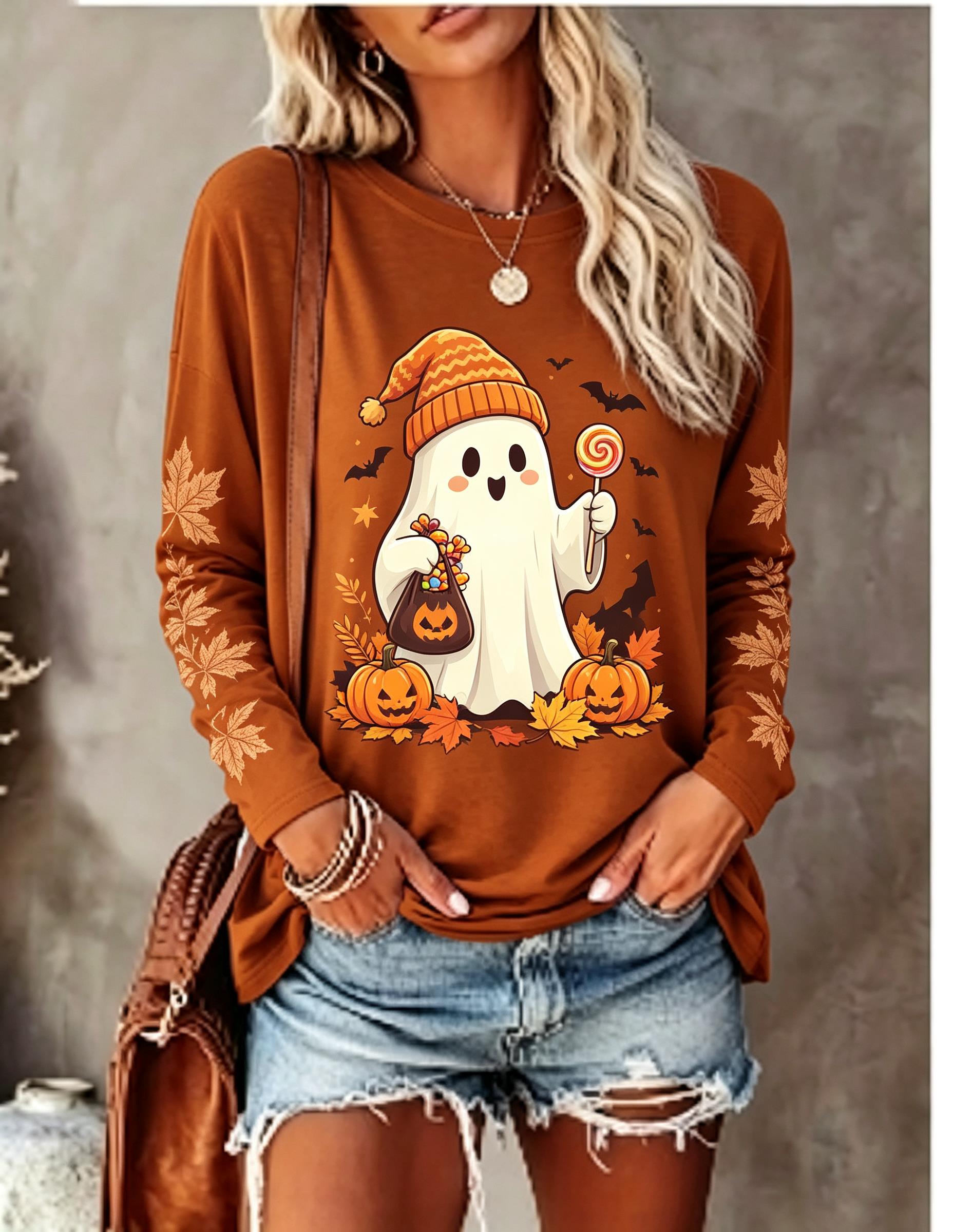 Coffee & Tea Restaurant - Women's Long Sleeve T-shirt Cute Christmas