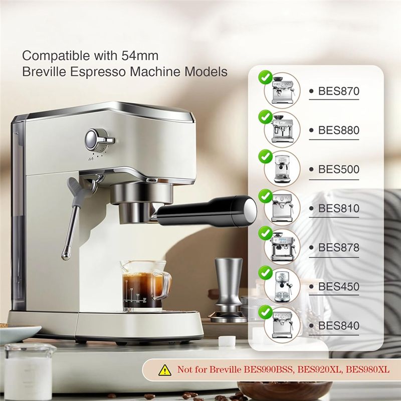 AS94-54Mm Bottomless Portafilt - đánh giá và giá Breville Espresso Barista Express