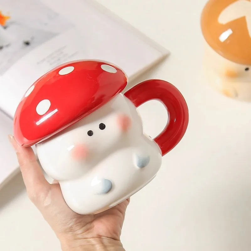 Cute Mushroom Mug Exquisite Ce - đánh giá và giá Coffee Tea English