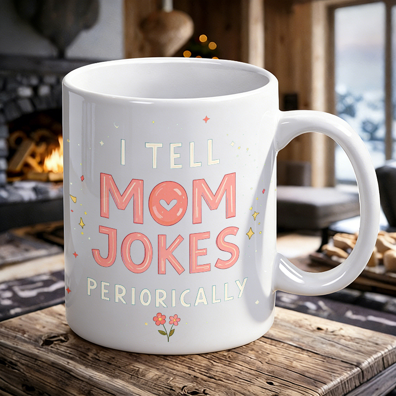 Cup & Mug Set, I Tell Mom Joke - đánh giá và giá Coffee Tea Jokes