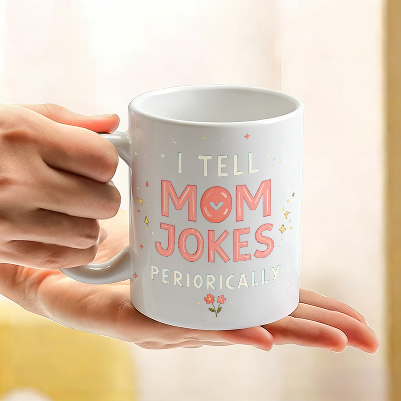Cup & Mug Set, I Tell Mom Joke - đánh giá và giá Coffee Tea Jokes