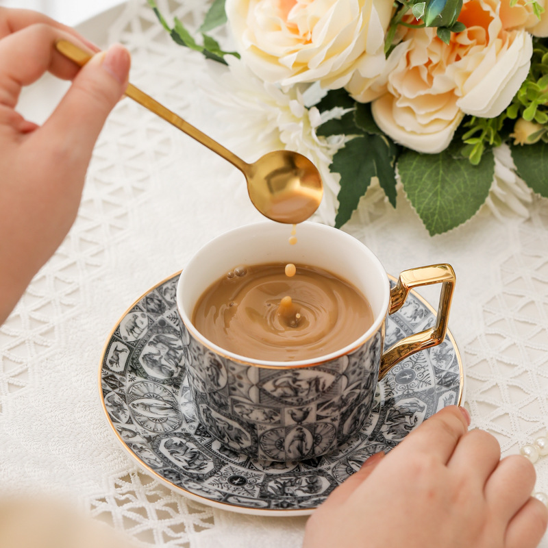 European style light luxury co - đánh giá và giá Coffee Tea English