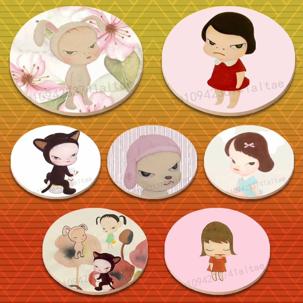 Y-Yoshitomo N-Nara A-Art Round - đánh giá và giá Coffee Y Tea