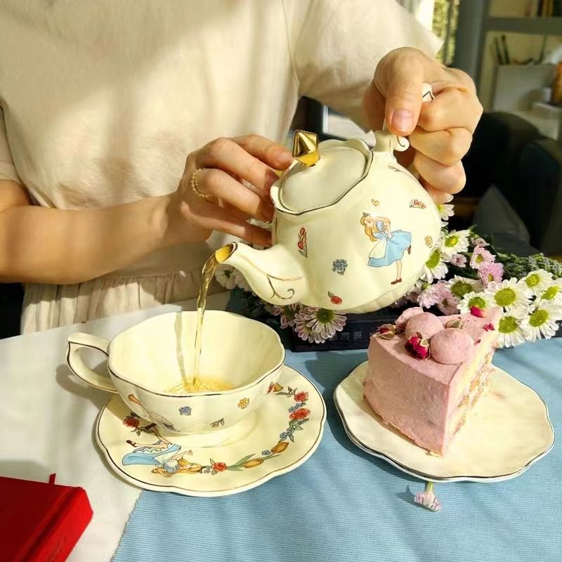 Alice Ceramic Tea and Coffee S - đánh giá và giá Tea Coffee Pot Set