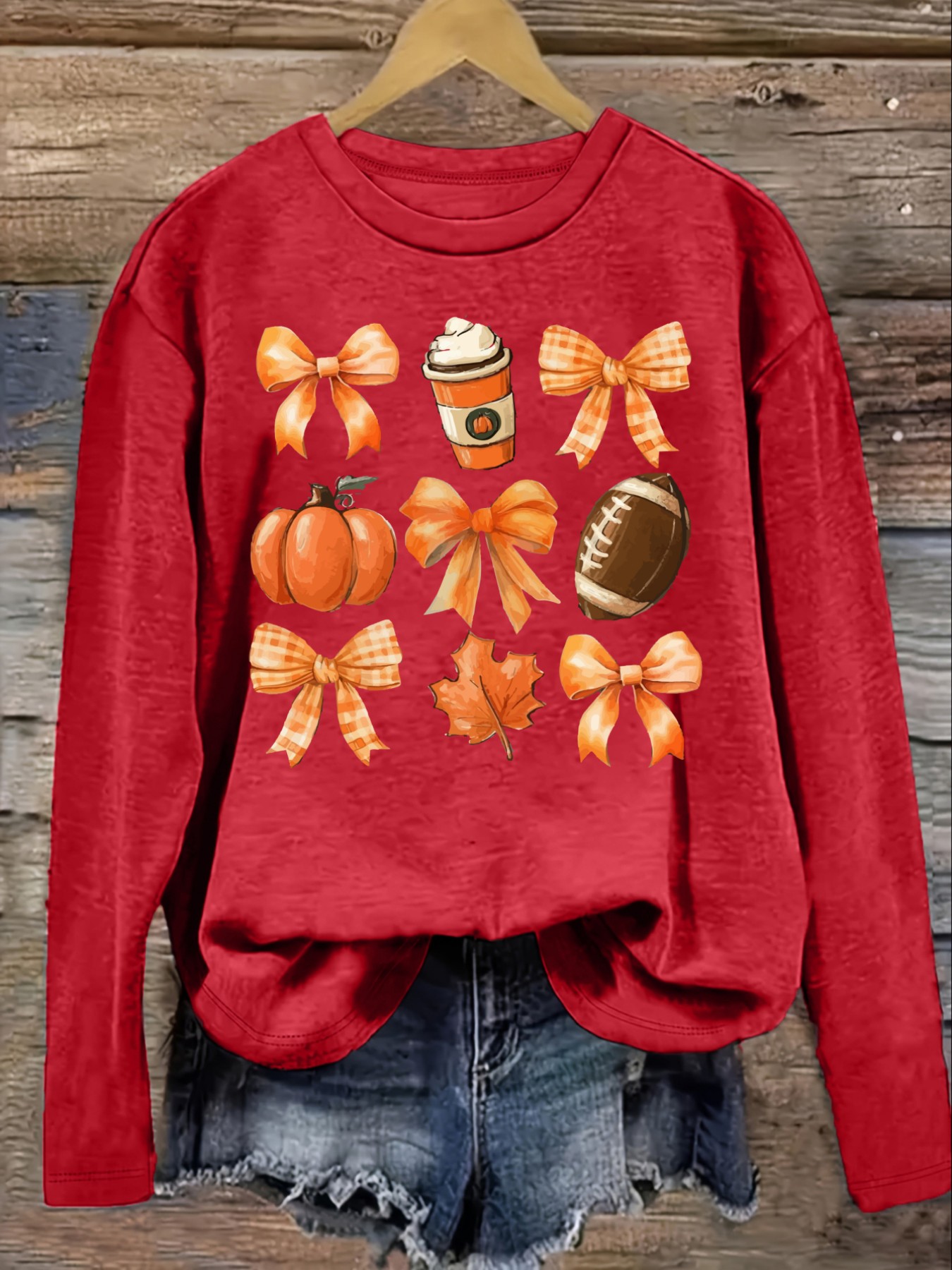 Women's Casual Long Sleeve Cre - đánh giá và giá Coffee & Tea Restaurant