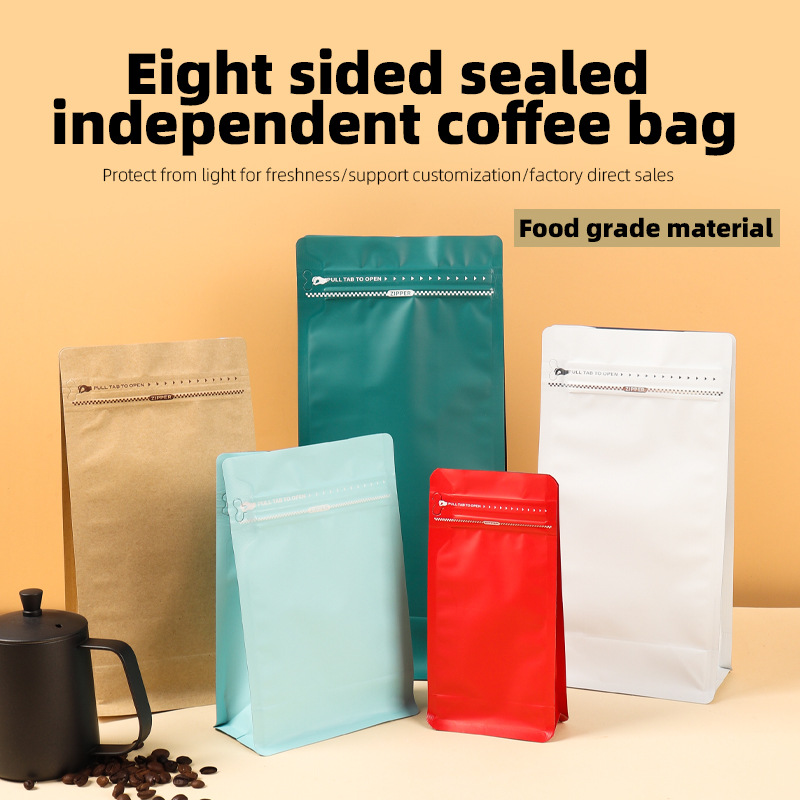 Aluminum Foil Stand-up Pouches - đánh giá và giá Coffee Tea Bean