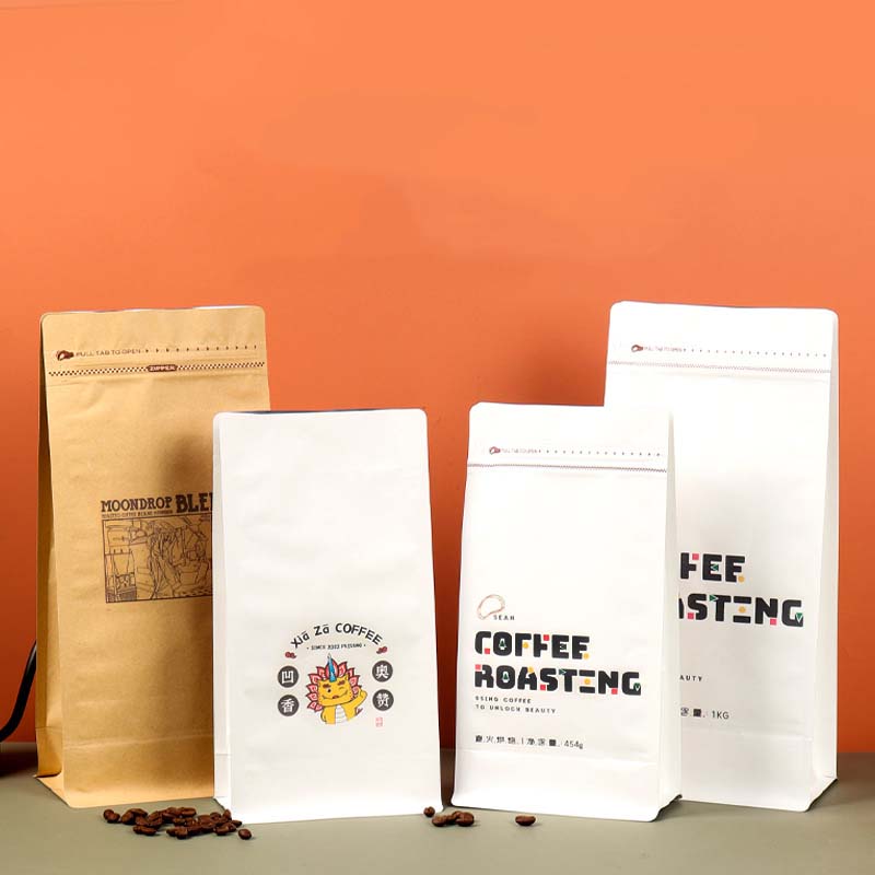 Aluminum Foil Stand-up Pouches - đánh giá và giá Coffee Tea Bean