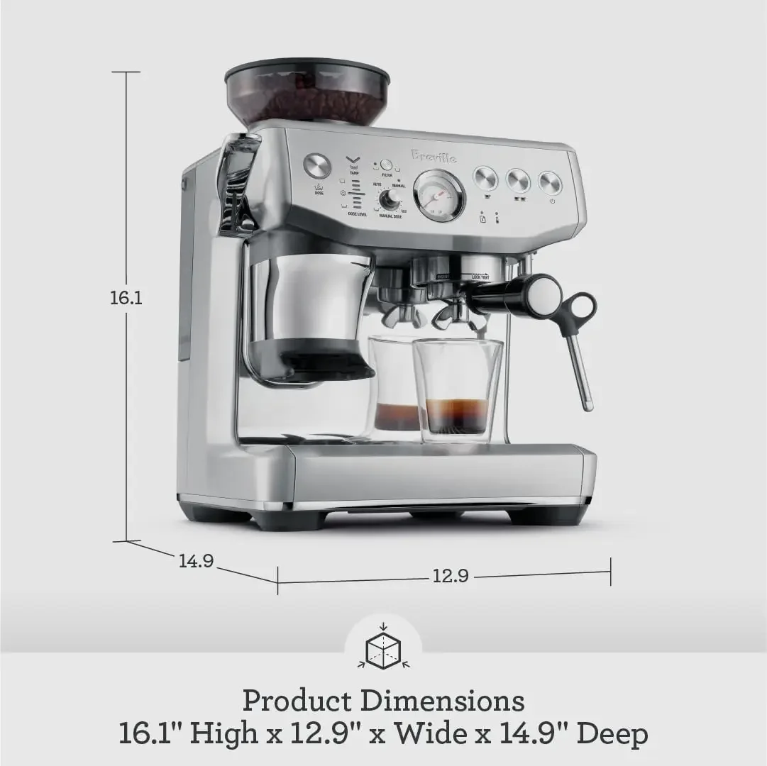 Breville Barista Express Impre - đánh giá và giá Breville Espresso Barista Express
