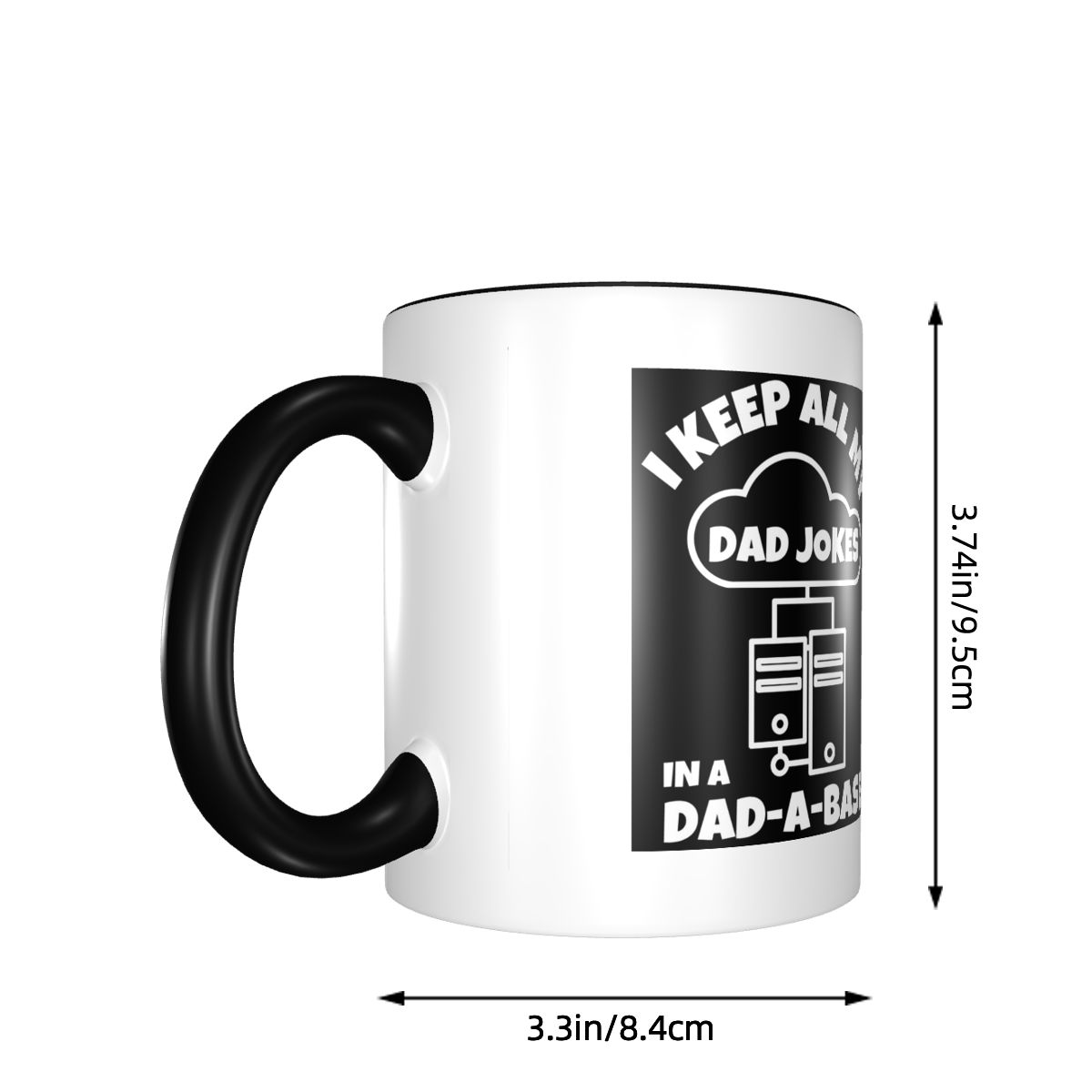 I Keep All My Dad Jokes In A D - đánh giá và giá Coffee Tea Jokes