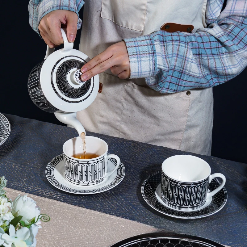 Simple European-Style Tea Set  - đánh giá và giá Tea Coffee Pot Set