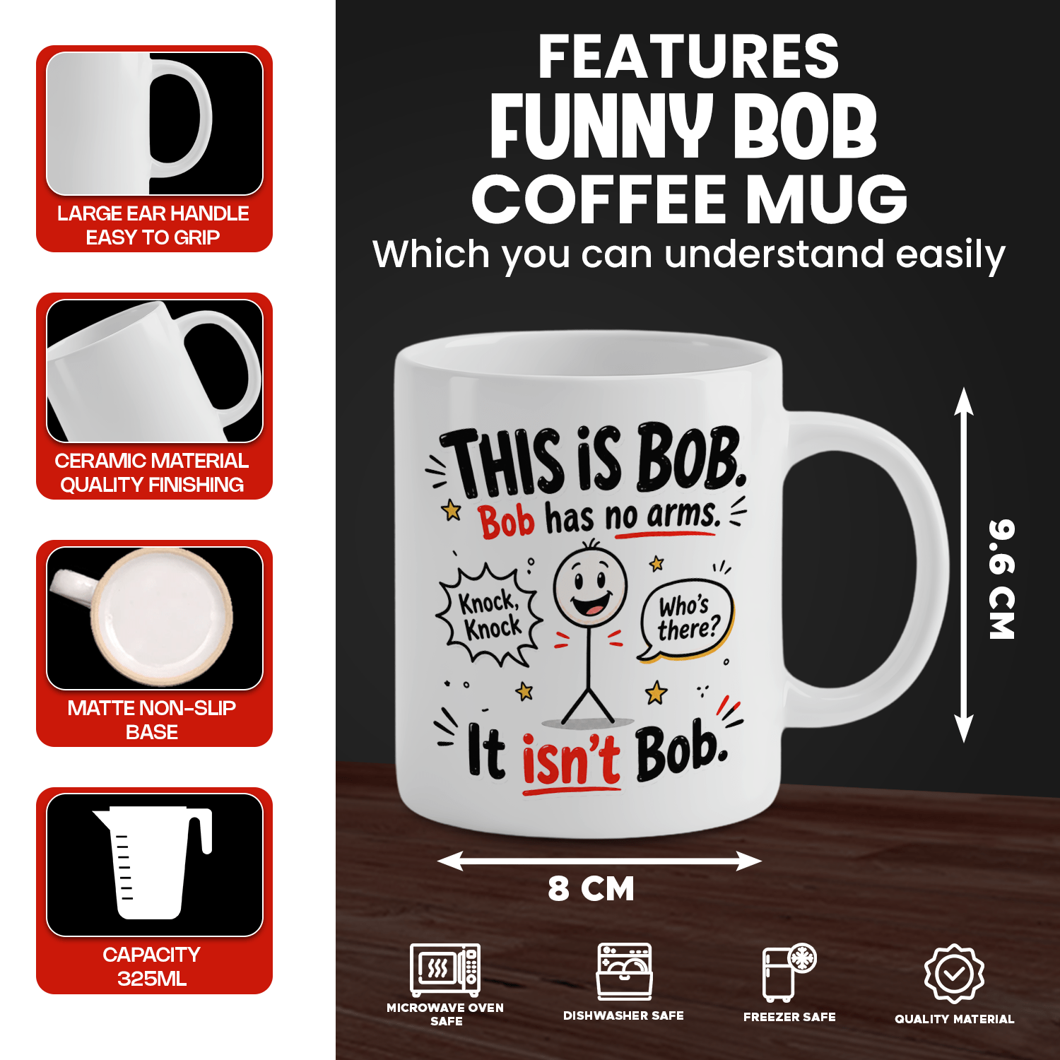 Funny White Ceramic Coffee Mug - đánh giá và giá Coffee Tea Jokes