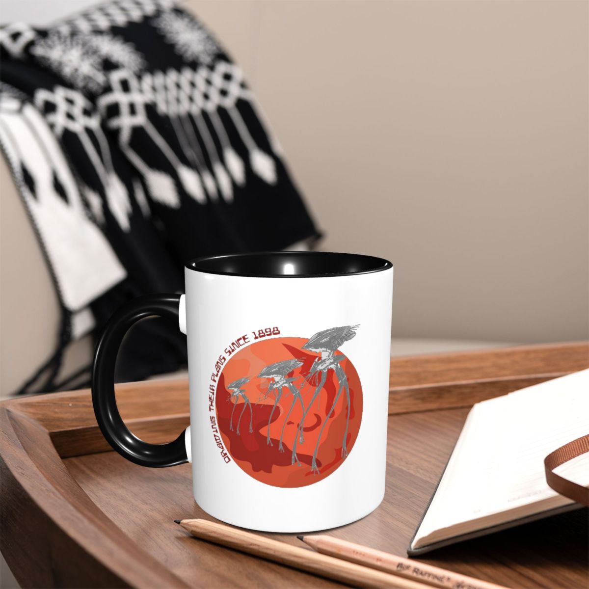 War Of The Worlds Drawing Thei - đánh giá và giá Coffee Tea World