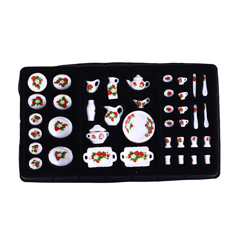 1 Bộ 1:12 Thu Nhỏ Nhà Búp Bê H - đánh giá và giá Coffee Y Tea