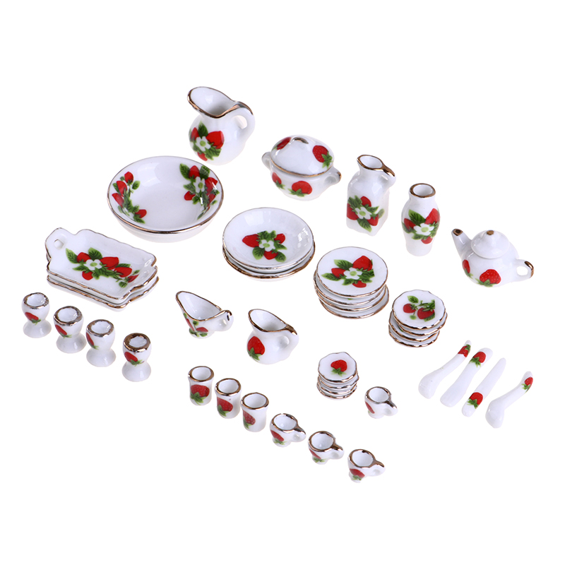 1 Bộ 1:12 Thu Nhỏ Nhà Búp Bê H - đánh giá và giá Coffee Y Tea