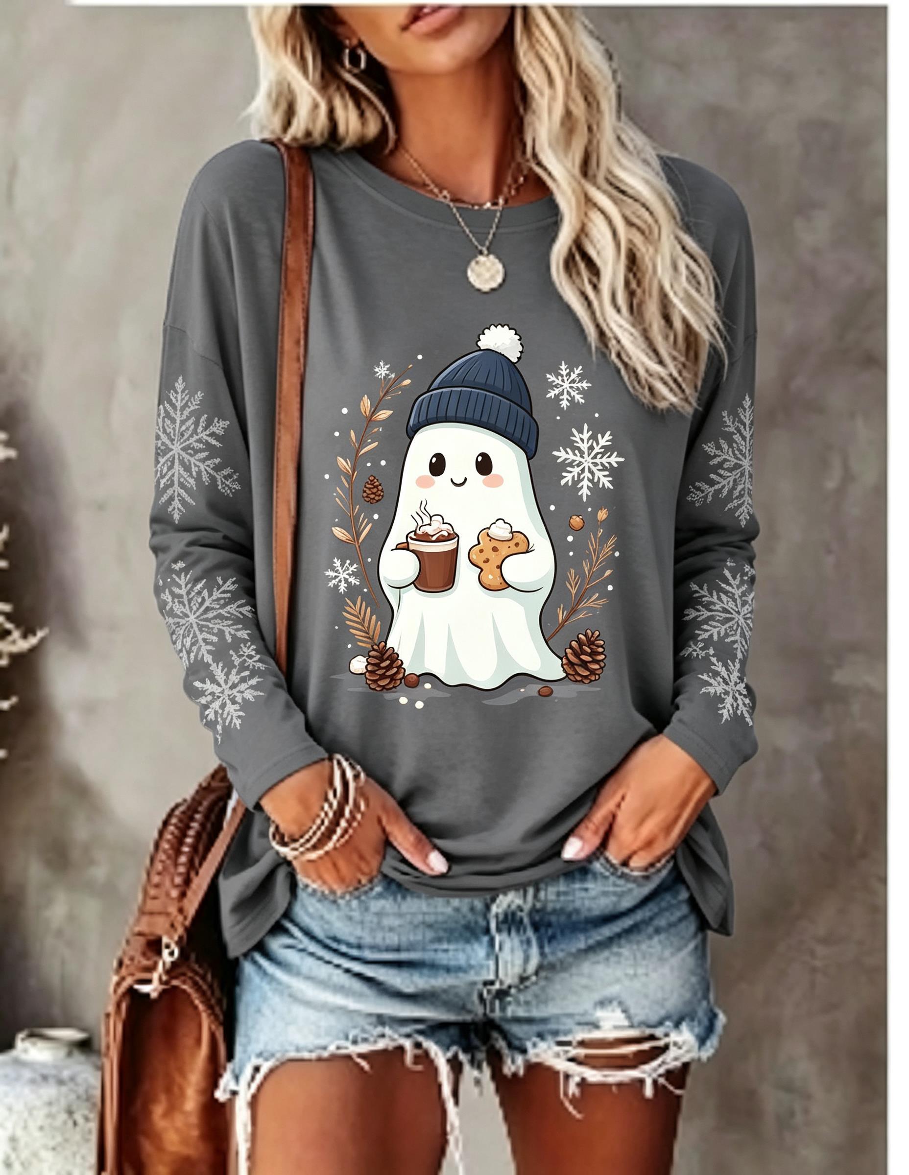 Women's Long Sleeve T-shirt Cu - đánh giá và giá Coffee & Tea Restaurant