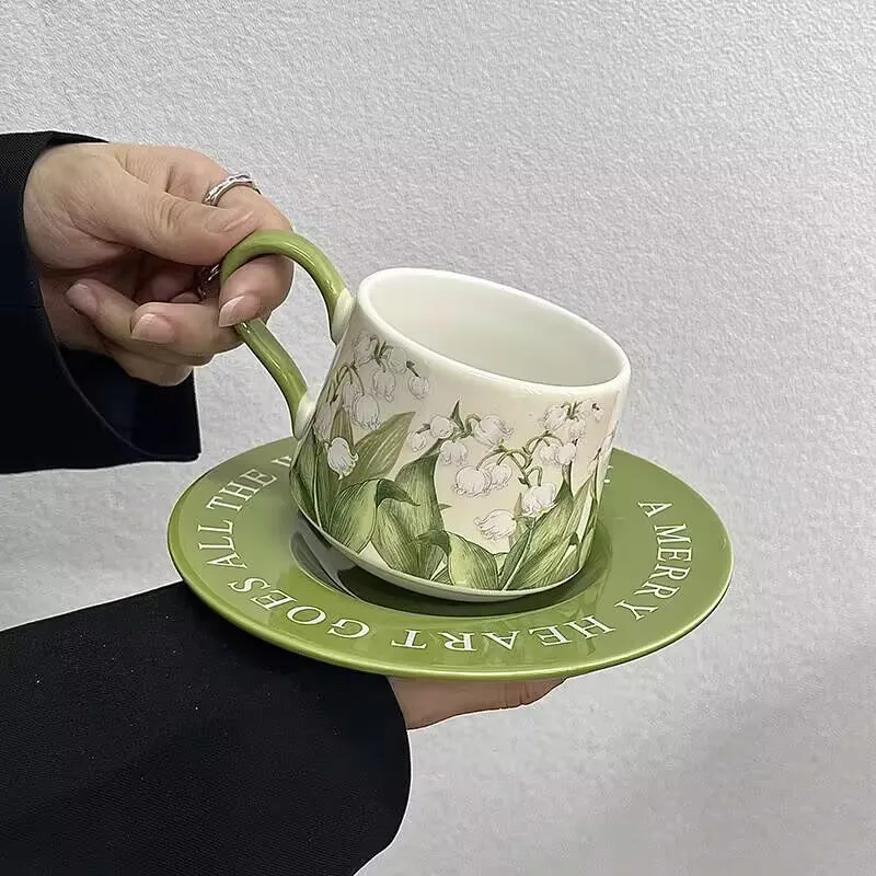 Vintage oil painting lily of t - đánh giá và giá Valley Tea And Coffee