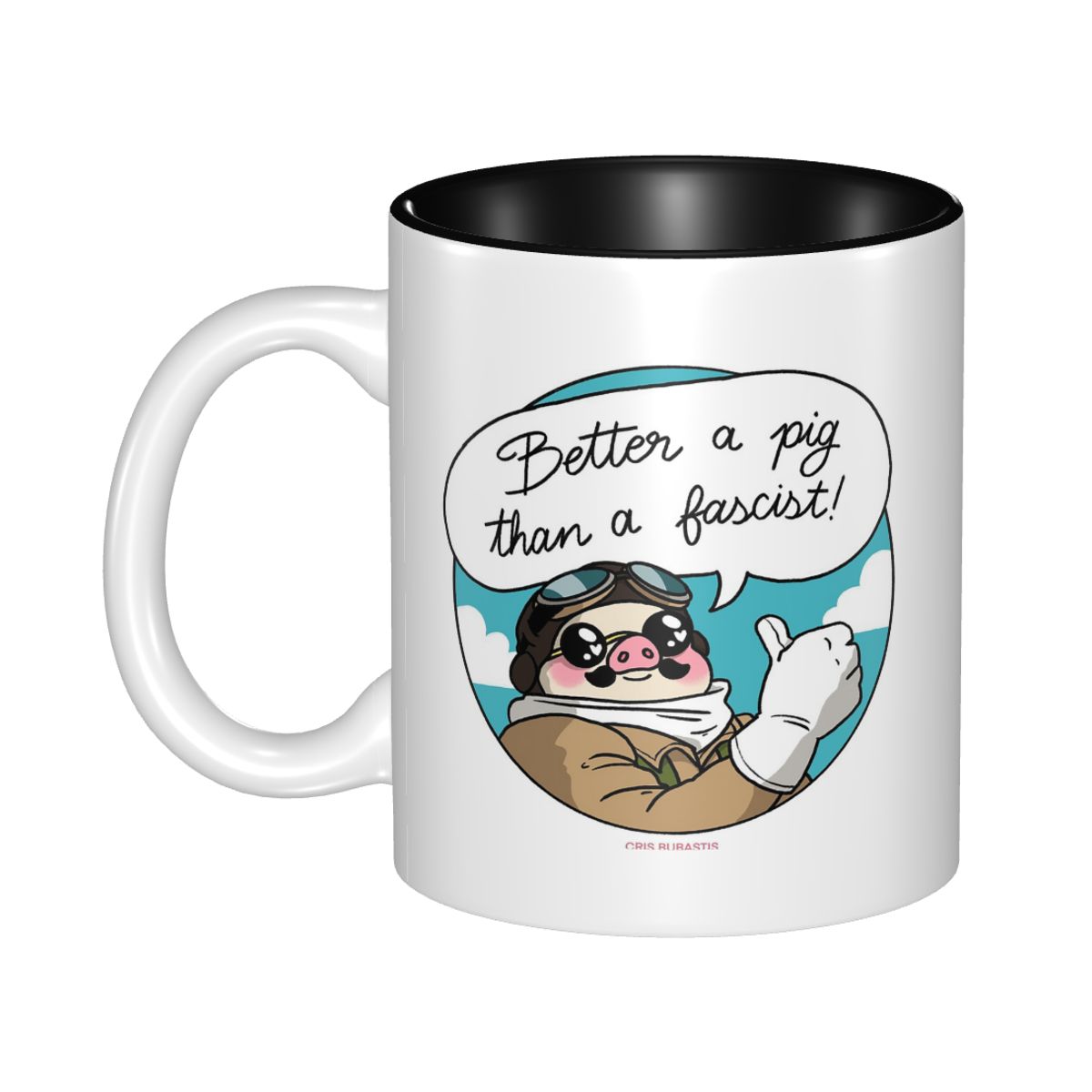 Better A Pig Than A Fascist! M - đánh giá và giá Coffee Better Than Tea
