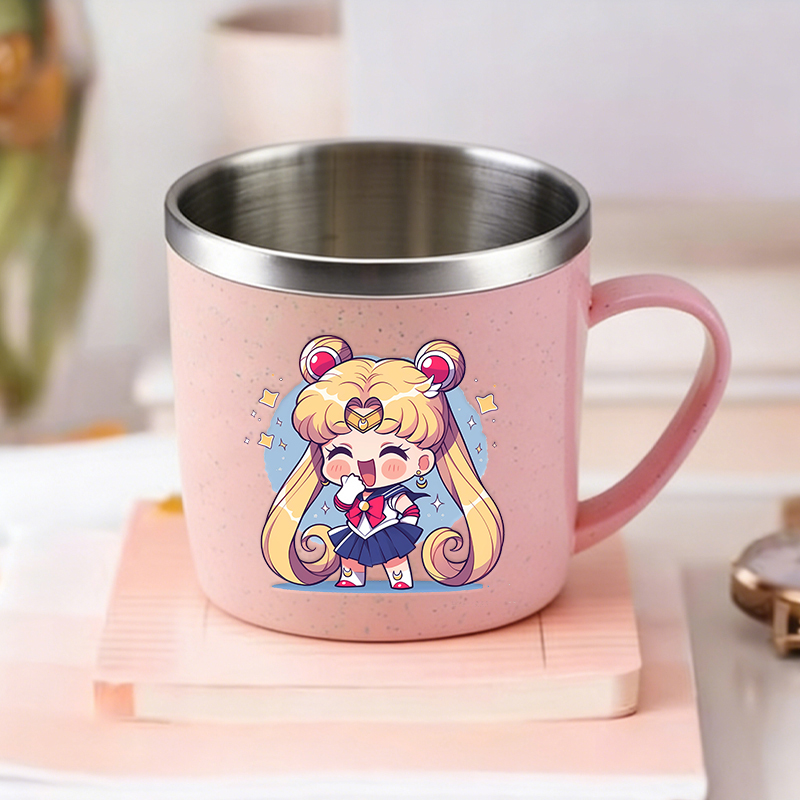 Cartoon Sailors Moon Kids Milk - đánh giá và giá Coffee Y Tea