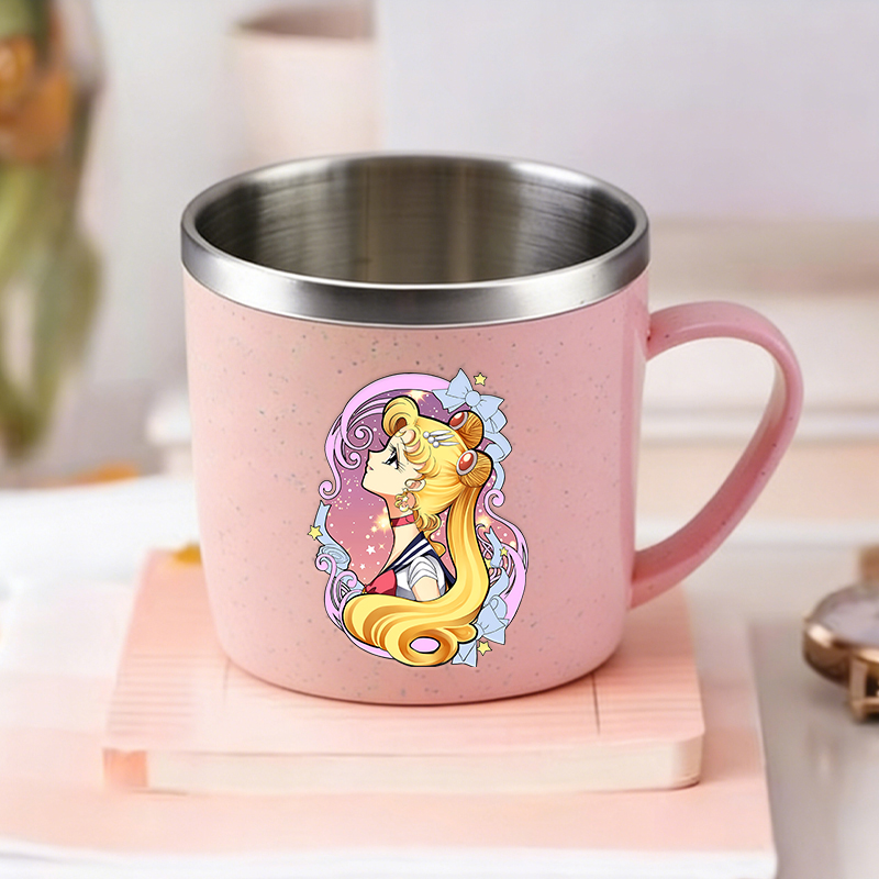 Cartoon Sailors Moon Kids Milk - đánh giá và giá Coffee Y Tea