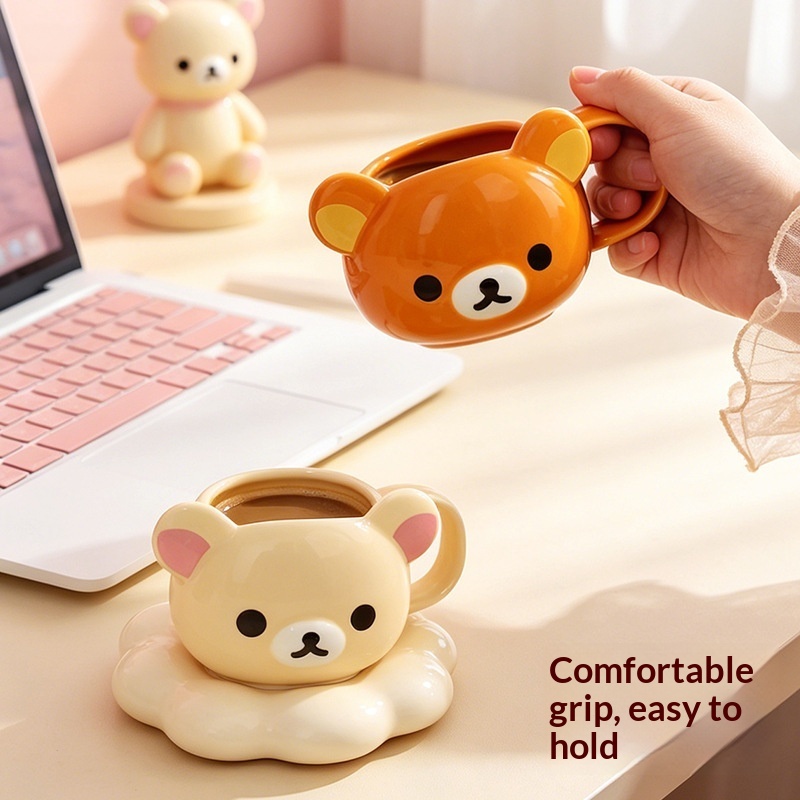 New Rilakkuma Ceramic Mug Cart - đánh giá và giá Coffee Y Tea