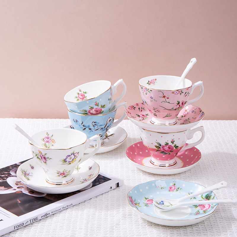 1pc French Ceramic Coffee Cup  - đánh giá và giá Tea Coffee Pot Set